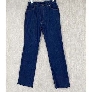 Vintage‎ Bill Blass Jeans Womens 16 Blue Trousers Straight Mid Rise Dark Cotton